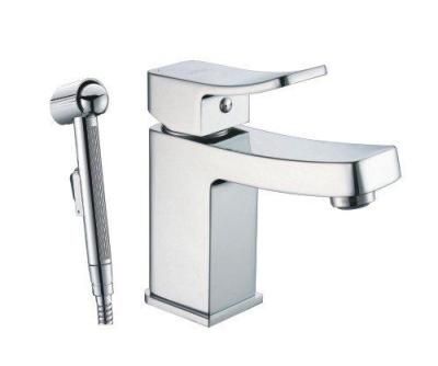 Смеситель для раковины с гигиеническим душем WasserKRAFT Aller 1060 10OI68FC хром