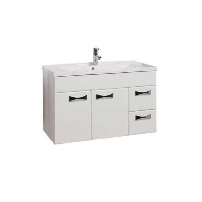 Тумба с раковиной Aquaton Диор 1A167801DR010 80 раковина Премьер, белый