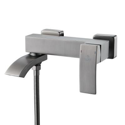 Смеситель для ванны Rose R1FI55SJ2TRR, пепельный