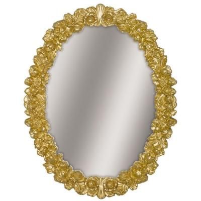 Зеркало Tessoro Isabella TS-0044-740-G/L 74 без фацета, поталь золото