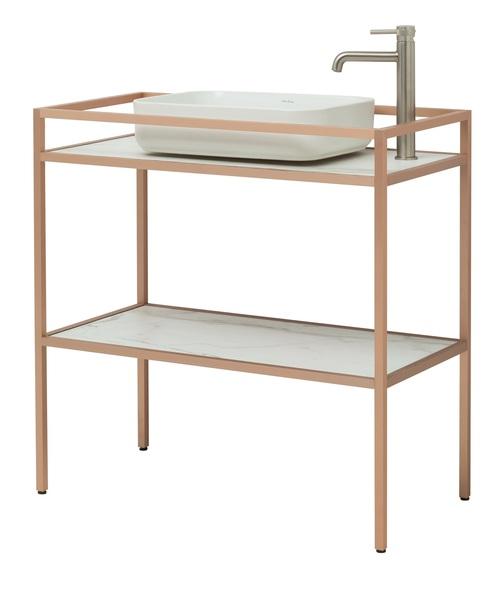 Консоль под раковину Allen Brau Liberty 90 1.33004.60 медь браш