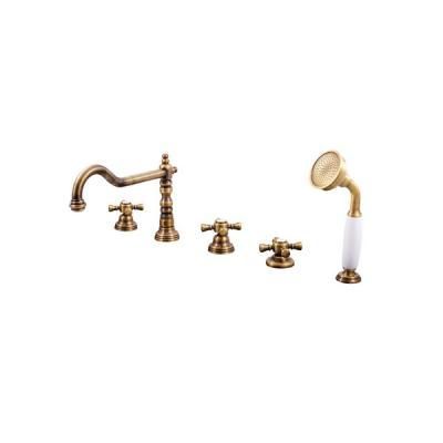 Смеситель Rav Slezak Morava Retro MK364.5PSM для ванны бронза