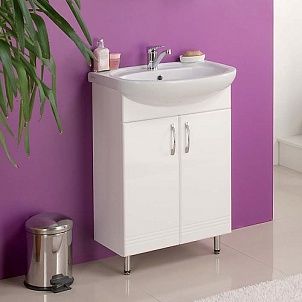 Тумба с раковиной Акватон Онда 1A122801ON010 60 белая