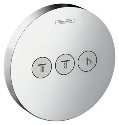 Переключатель потоков Hansgrohe ShowerSelect Trio/Quattro 15745000 для душа хром
