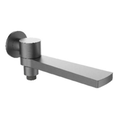 Излив поворотный встраиваемый Raglo для ванны и душа 21см с функцией переключения латунь, графит (R473.75.09)