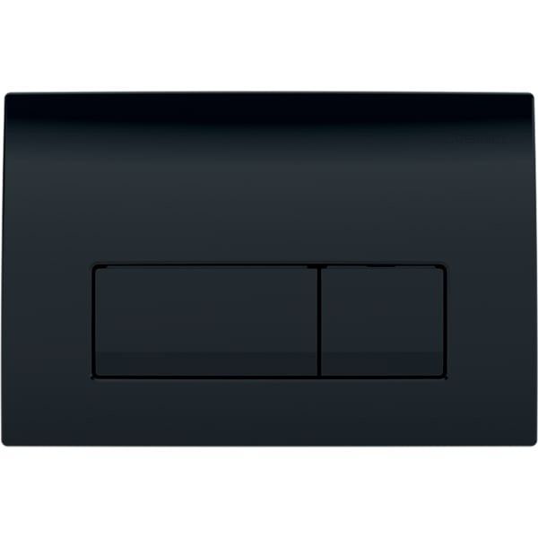 Кнопка смыва Geberit Delta 51 115.105.DW.1 черный глянец