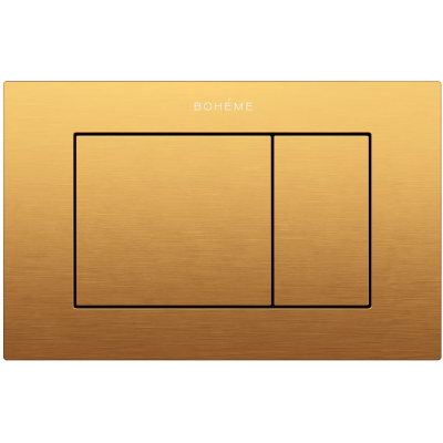 Кнопка смыва Boheme 650/2-BR для инсталляции, бронза