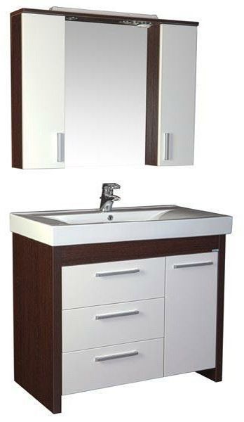 Тумба под раковину Aquanet Тиана 00177070 90 венге