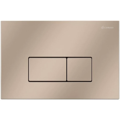 Кнопка смыва Caprigo Line LA002-champagne для инсталляции, шампань