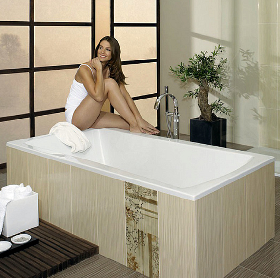 Акриловая ванна Mauersberger Jucunda 1017001190 170х75 белый матовый