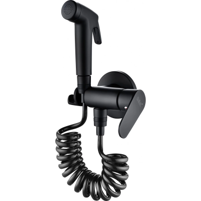 Гигиенический душ D&K Rhein.Marx DA1394585 со смесителем, черный матовый