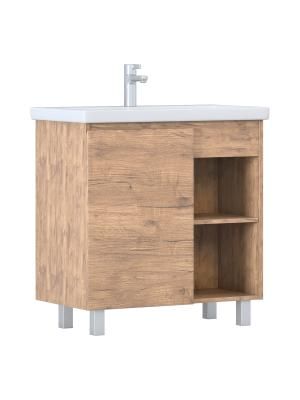 Тумба под раковину VIGO Milos 800-1-0 (Como) дуб золотой, поставляется в разобранном виде (318 дуб золотой)