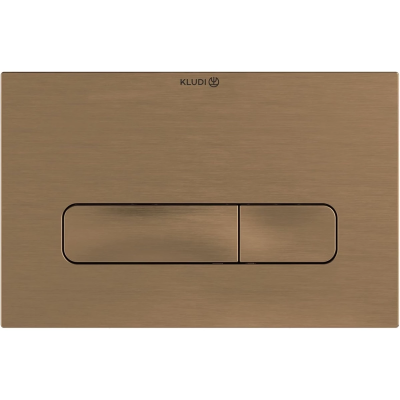 Кнопка смыва Kludi Unifix 30PP01N1 для инсталляции, бронза матовая