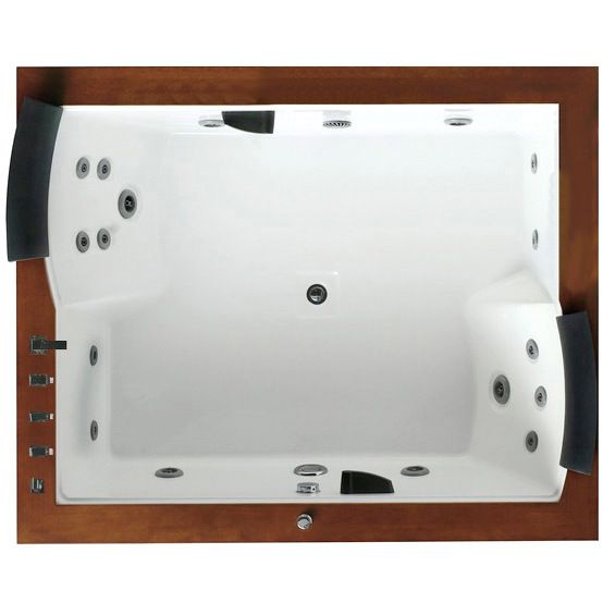 Акриловая ванна Gemy G9052 II B L с гидромассажем