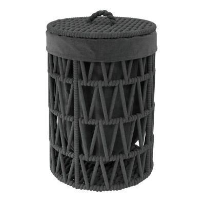 Корзина для белья WasserKRAFT Mosel WBIU-4WF60OE-LQD черный