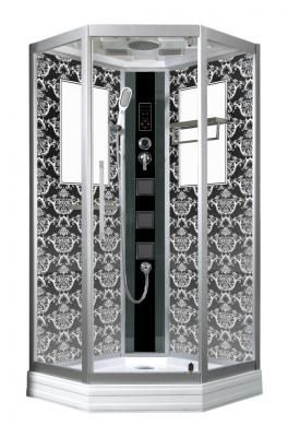 Душевая кабина Niagara Lux 7717B 100х100 см, черный