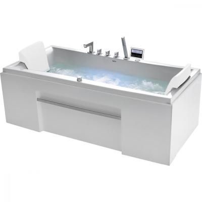 Акриловая ванна Gemy G9076 K с гидромассажем