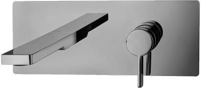 Смеситель Paffoni Rock RO104ST для раковины, сталь