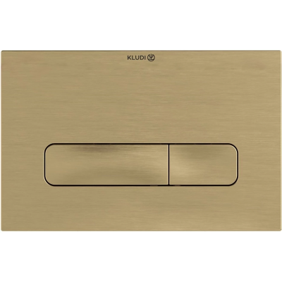 Кнопка смыва Kludi Unifix 30PP01N0 для инсталляции, золотой матовый