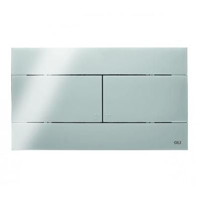 Кнопка смыва Oli Slim 057141 нержавеющая сталь