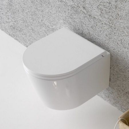 Чаша для подвесного унитаза GLOBO Forty3 FOS06.BI белый