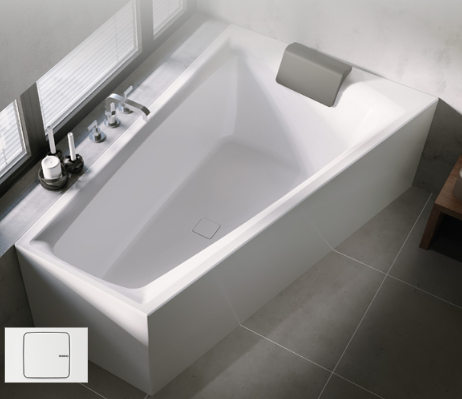 Ванна акриловая Riho Still Smart Elite BD1600500000000 170x110 L L-образная панель в комплекте