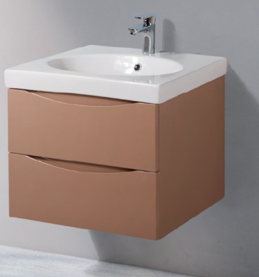 Тумба с раковиной BelBagno Fly 60 cappuccino lucido