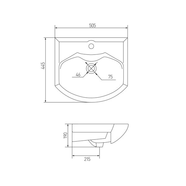 Мебель для ванной Aquaton Ария Н 1A140201AA950 50 черный