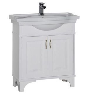 Тумба  для комплекта Aquanet Валенса 80 белая