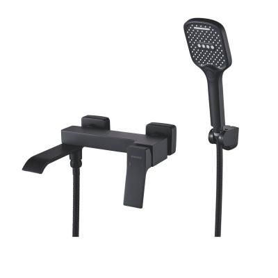 Смеситель для ванны Shevanik S40 S4JL00CZ2HSY черный