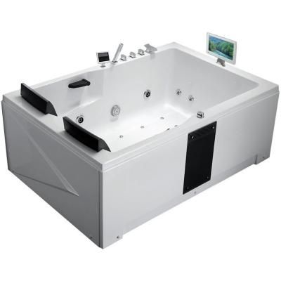 Акриловая ванна Gemy G9061 O R с гидромассажем