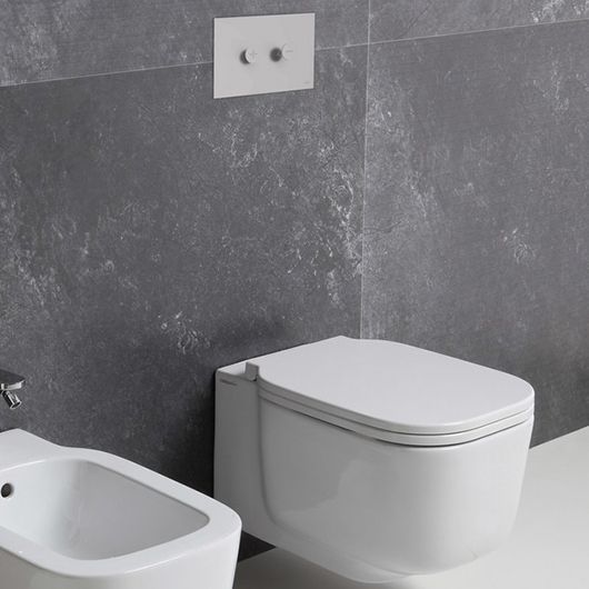 Кнопка смыва Oli Trumpet 046198 хром матовый