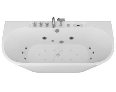 Акриловая ванна Grossman GR-17075-2317080 170х75 с гидромассажем