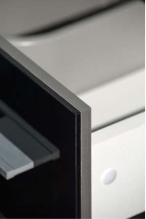 Тумба под раковину Aquanet Верона 00172336 90 черная, подвесная