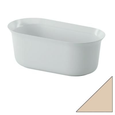 Ванна из искусственного камня ArtCeram Petite ACW005 59 140x70 sabbia
