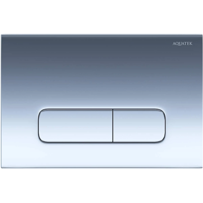 Кнопка смыва Aquatek PNS-0000007 для инсталляции, хром