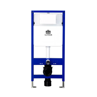 Инсталляция для подвесного унитаза без кнопки Ganzer GZ27001