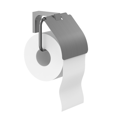 Держатель туалетной бумаги Frap F3WW06MB03UE-9OA, оружейная сталь