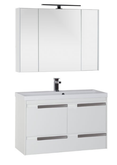 Тумба под раковину  Aquanet Тиволи 00180057 100 белая