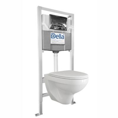 Сет Della Town_R кнопка смыва River (безободковый) (SET-DE814090028-O.R)