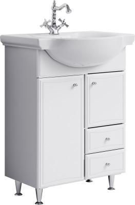 Тумба с раковиной Aqwella Барселона Люкс Ba-L.01.06 65 белый