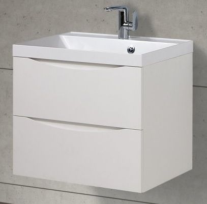Мебель для ванной BelBagno Marino MARINO-600-2C-SO-BO-P 60 bianco opaco