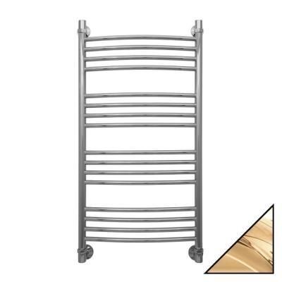 Полотенцесушитель водяной Сунержа Богема 1000x500 золото прямой, с дополнительной перемычкой