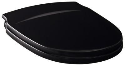 Крышка-сиденье Gustavsberg Nordic черная, с микролифтом