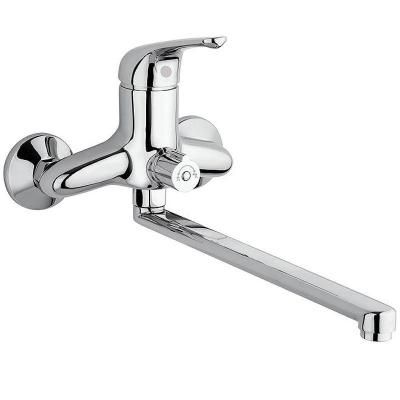 Cмеситель Paini Trento TRZVCRAQ11ER9LJOMKKWM для ванны, универсальный, хром