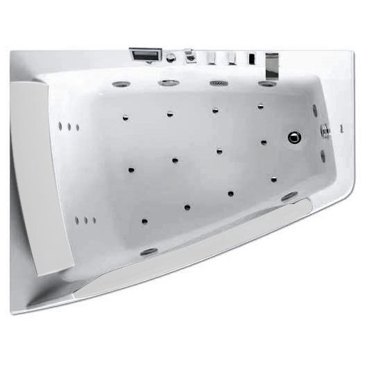 Акриловая ванна Gemy G9056 K L с гидромассажем