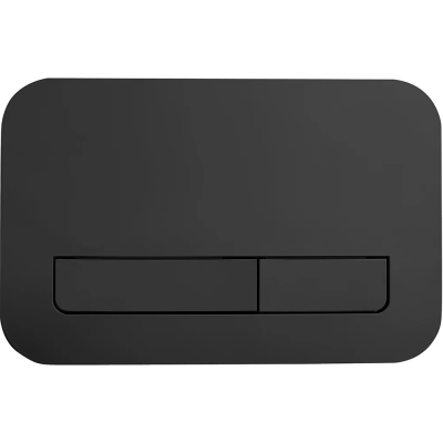 Кнопка смыва Veconi Flush V12 FLV12-B для инсталляции, черный матовый