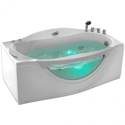 Акриловая ванна Gemy G9072 B R с гидромассажем