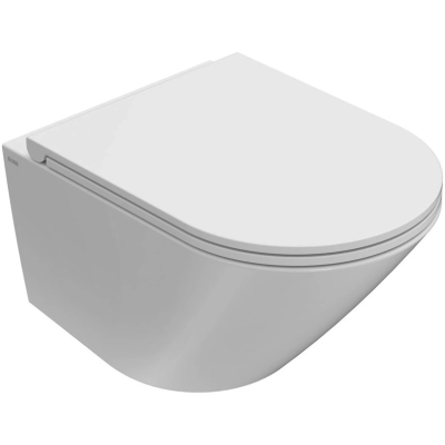 Унитаз подвесной Globo Forty3 FOS07.BI безободковый, белый