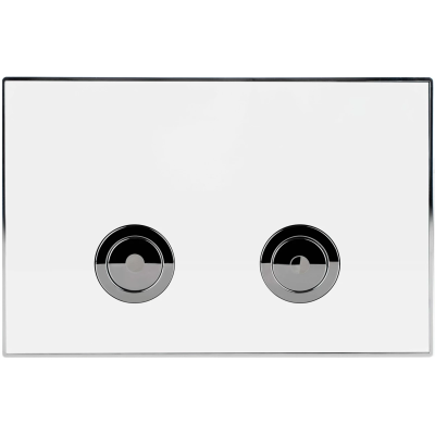 Кнопка смыва Point Венера PN44071WC для инсталляции, белый/хром